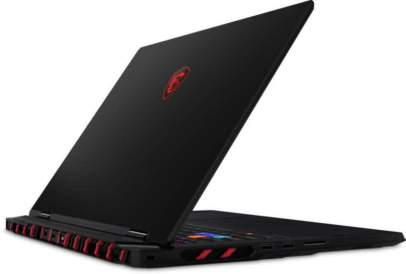 MSI RAIDER 18 HX AI INTEL CORE ULTRA 9 285HX - (64 GB/4 TB GEN5 SSD/WINDOWS 11 HOME/24 GB GRAPHICS/NVIDIA GEFORCE RTX 5090/120 HZ) RAIDER 18 HX AI A2XWJG - 253IN GAMING LAPTOP (18 INCH, CORE BLACK, 3.6 KG) - SWIFT PERIPHERALS1093336