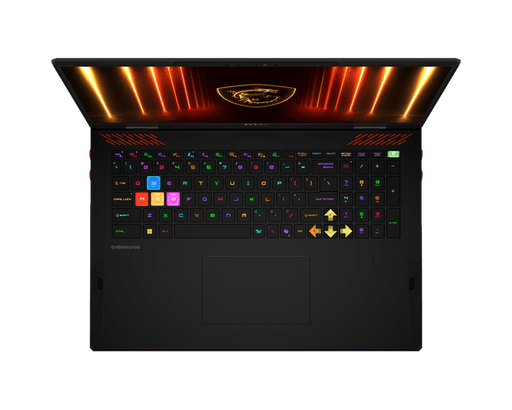 MSI RAIDER A18 HX A9WIG AMD RYZEN 9 9955HX3D PROCESSOR 64GB 2TB SSD NVIDIA GEFORCE RTX 5080 LAPTOP GPU, GDDR7 16GB 18" 16:10 UHD+ (3840X2400), MINILED, 120HZ WINDOWS11 HOME CORE BLACK 4 CELL, 99.99WHR TITAN GAMING BACKPACK 2 YEAR WARRANTY TERM - SWIFT PERIPHERALSRaider 3D 5080