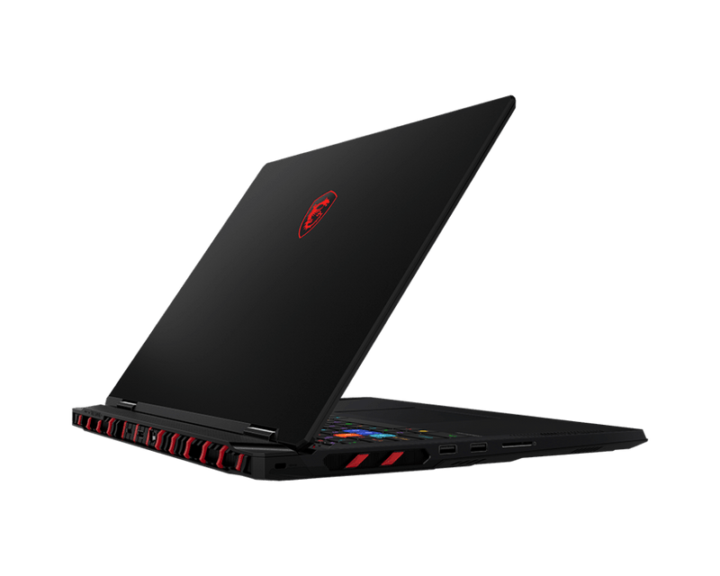 MSI RAIDER A18 HX A9WJG AMD RYZEN 9 9955HX3D PROCESSOR 64GB 2TB NVIDIA GEFORCE RTX 5090 LAPTOP GPU, GDDR7 24GB 18" 16:10 UHD+ (3840X2400), MINILED, 120HZ WINDOWS11 HOME CORE BLACK 4 CELL TITAN GAMING BACKPACK 2 YEAR WARRANTY TERM - SWIFT PERIPHERALSRaider 3D 5090