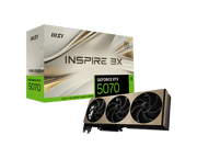 MSI RTX 5070 INSPIRE 3X OC 12GB GDDR7 GRAPHICS CARD (G5070 - 12) - SWIFT PERIPHERALS1092749