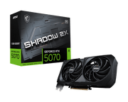 MSI RTX 5070 SHADOW 2X OC 12GB GDDR7 GRAPHICS CARD (G5070 - 12SC) - SWIFT PERIPHERALS1092750