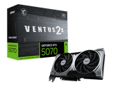 MSI RTX 5070 VENTUS 2X OC 12GB GDDR7 GRAPHICS CARD - SWIFT PERIPHERALS1092871