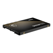 MSI Spatium S270 2.5-inch 480GB SATA III internal SSD with black and gold design