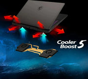 MSI SWORD 16HX B13VFKG 652IN [CI9 - 13980HX 13TH GEN/32GB/1TB SSD/WIN11 HOME/16.0 INCH/8RG - RTX4060 GRAPHICS /2 YEAR(S)/GREY] - SWIFT PERIPHERALS1090637