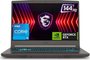 MSI THIN 15 B12VE - 1689IN [CI5 - 12450H 12TH GEN/16GB/512GB SSD/WIN11 HOME/15.6 INCH/6GB - RTX4050 GRAPHICS /2 YEAR(S)/GREY] - SWIFT PERIPHERALS1090354