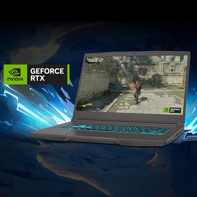 MSI THIN 15 B12VE - 1689IN [CI5 - 12450H 12TH GEN/16GB/512GB SSD/WIN11 HOME/15.6 INCH/6GB - RTX4050 GRAPHICS /2 YEAR(S)/GREY] - SWIFT PERIPHERALS1090354