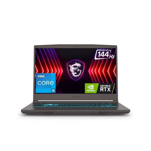 MSI THIN 15 B13UCX - 1808IN GAMING LAPTOP (13TH GEN CORE I5/ 8GB/ 512GB SSD/ WIN11 HOME/ 4GB RTX 2050 GRAPH) - SWIFT PERIPHERALS1091074
