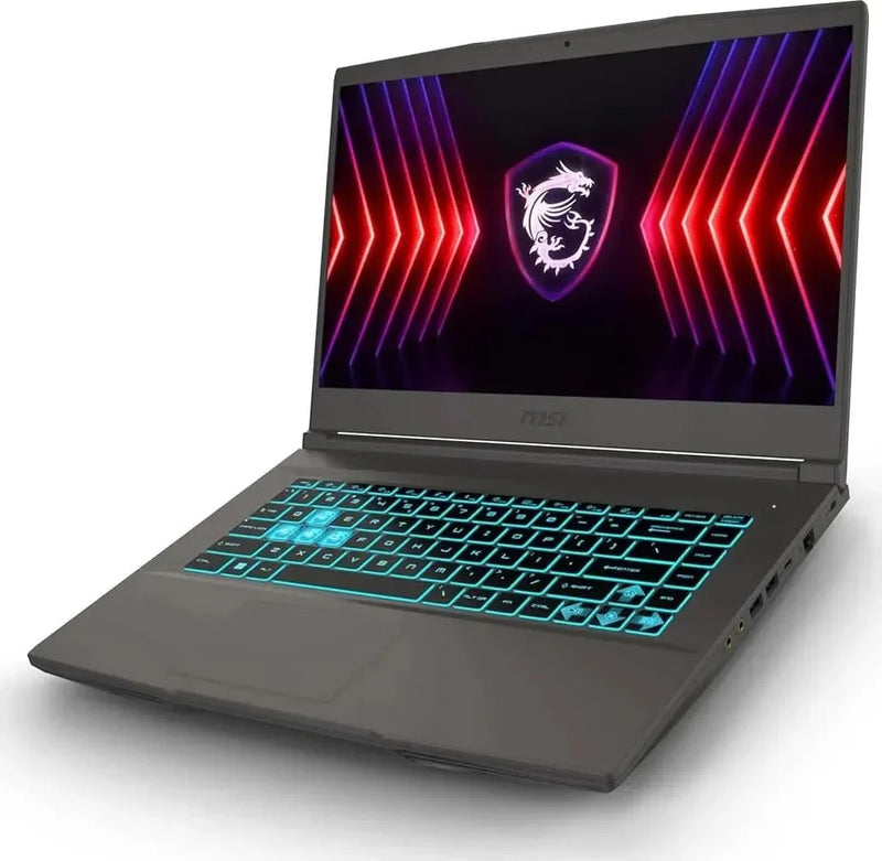 MSI THIN 15 B13VE - 2089IN [CI7 - 13620H 13TH GEN/16GB/512GB SSD/WIN11 HOME/15.6 INCH/6GB - RTX4050 GRAPHICS /2 YEAR(S)/GREY] - SWIFT PERIPHERALS1090356