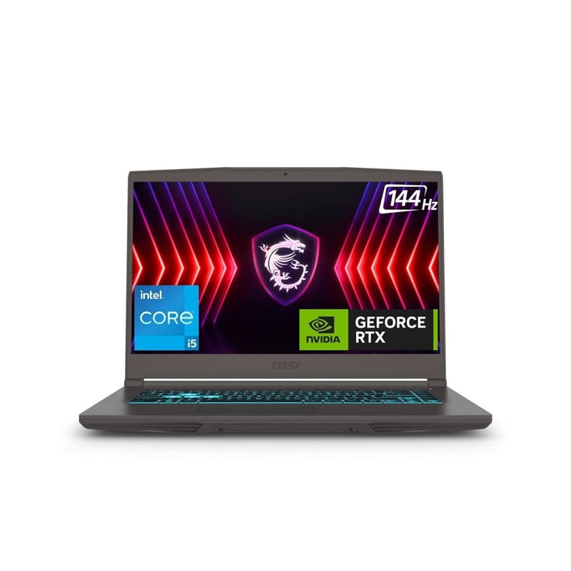 MSI THIN 15, INTEL 12TH GEN. CORE I5 12450H, 40CM GAMING LAPTOP(16GB/1TB NVME SSD/WINDOWS 11 HOME/NVIDIA GEFORCE RTX 3050, 4GB GDDR6/COSMOS GRAY/1.86KG), B12UC - 2086IN - SWIFT PERIPHERALS1092963