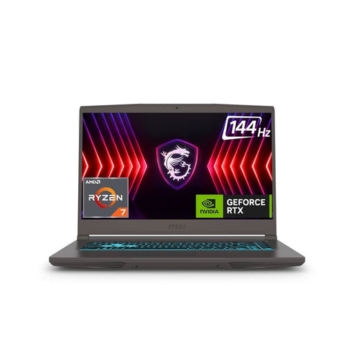 MSI THIN A15 AI B7VF - 064IN GAMING LAPTOP (AMD RYZEN 7 7735H/ 16GB/ 1TB SSD/ WIN11/ 8GB GRAPH) - SWIFT PERIPHERALS9S7-16RK11-064