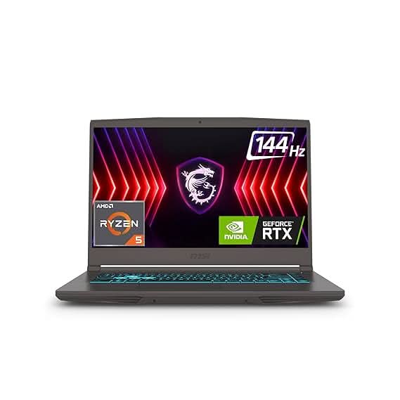 MSI THIN A15 B7UC - 488IN RYZEN 5 7535HS/DDR5 8GB*2/1TB NVME PCIE SSD GEN4X4/RTX 3050 4GB, GDDR6 4GB/WINDOWS11 HOME/2 YEAR WARRANTY TERM - SWIFT PERIPHERALS9S7-16RK11-488