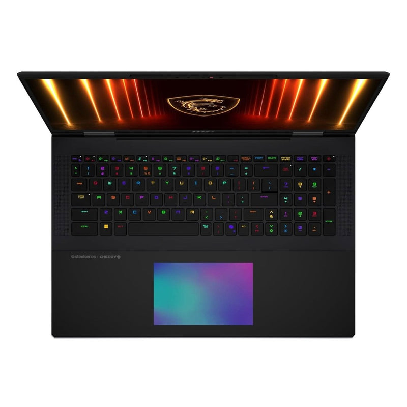MSI TITAN 18 HX AI A2XWJG - 297IN [ULTRA9 - 285HX/96GB/6TB SSD/WIN11 HOME/18.0"/24GB - RTX5090 GRAPHICS/2 YEAR(S)/BLACK] - SWIFT PERIPHERALS1094884