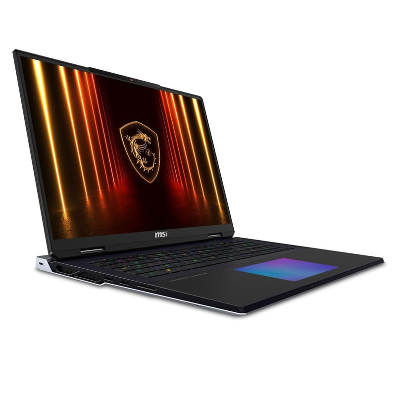 MSI TITAN 18 HX AI A2XWJG - 297IN [ULTRA9 - 285HX/96GB/6TB SSD/WIN11 HOME/18.0"/24GB - RTX5090 GRAPHICS/2 YEAR(S)/BLACK] - SWIFT PERIPHERALS1094884