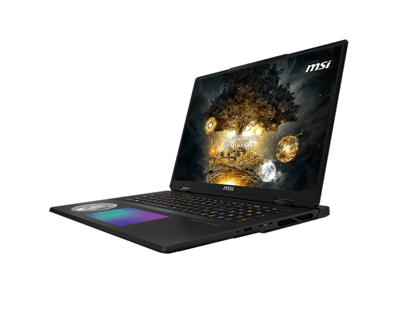 MSI TITAN 18 HX DRAGON EDITION NORSE MYTH A2XWJG - 254IN 9S7 - 1824A5 - 254 [ULTRA9 - 285HX/96GB/6TB SSD/WIN11 HOME/18.0"/24GB - RTX5090 GRAPHICS/2 YEAR(S)/BLACK] - SWIFT PERIPHERALS1093289