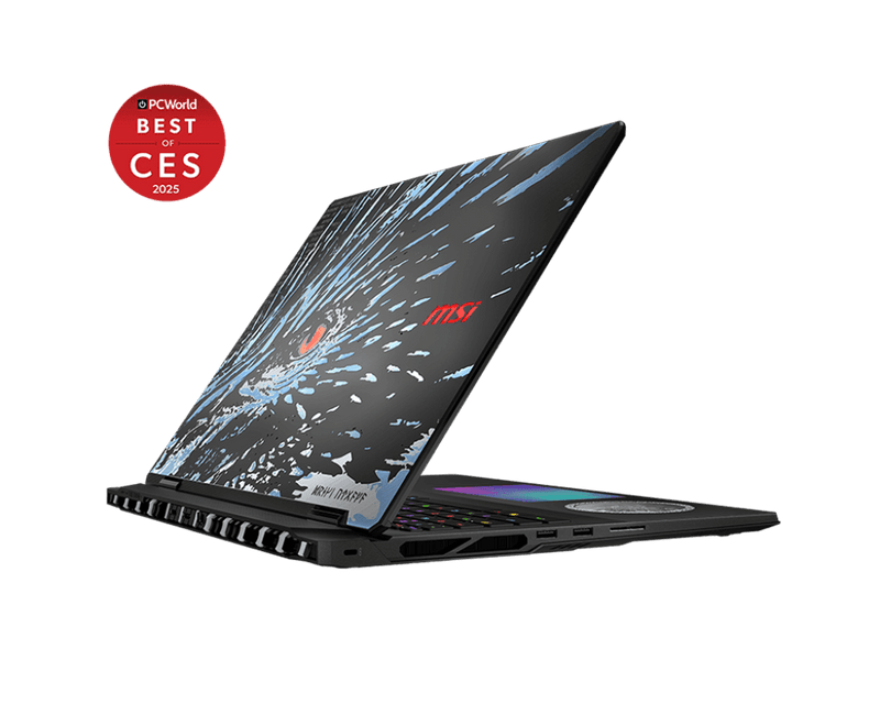 MSI TITAN 18 HX DRAGON EDITION NORSE MYTH A2XWJG - 254IN 9S7 - 1824A5 - 254 [ULTRA9 - 285HX/96GB/6TB SSD/WIN11 HOME/18.0"/24GB - RTX5090 GRAPHICS/2 YEAR(S)/BLACK] - SWIFT PERIPHERALS1093289