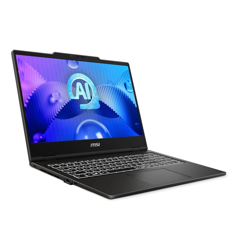 MSI VENTURE PRO 15 AI A1UDXG - 022IN INTEL CORE ULTRA 5 PROCESSOR 125H/DDR5 8GB*2/1TB NVME PCIE SSD GEN4X4 RTX 3050 6GB, GDDR6 6GB /WINDOWS11 HOME/4 CELL, 55.2WHR/OFFICE + M365 2 YEAR WARRANTY TERM - SWIFT PERIPHERALS9S7-15Q121-022