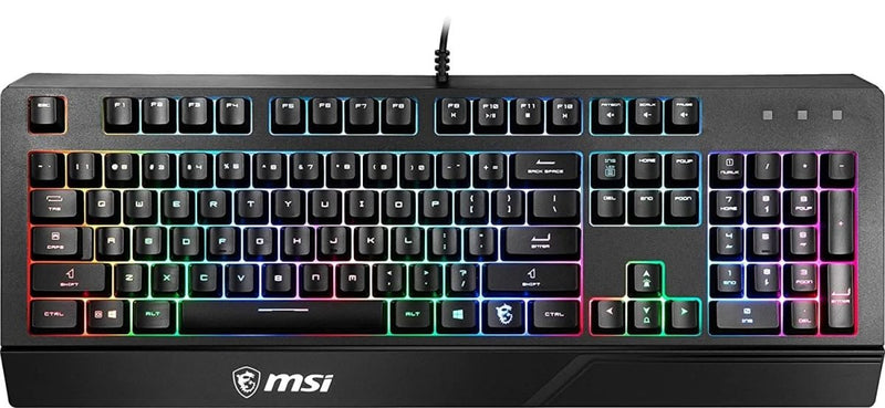 MSI VIGOR GK20 BACKLIT RGB WIRED KEYBOARD - SWIFT PERIPHERALS1082973