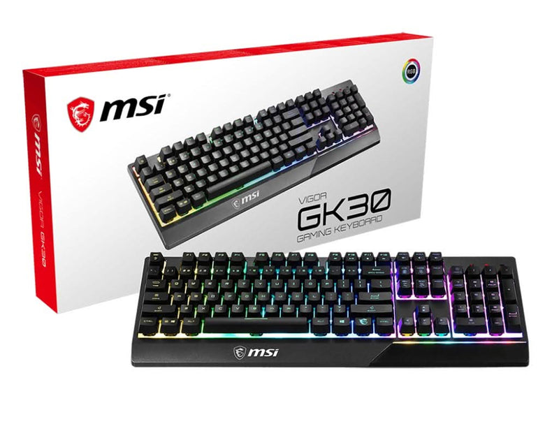 MSI VIGOR GK30 KEYBOARD - SWIFT PERIPHERALS1082821