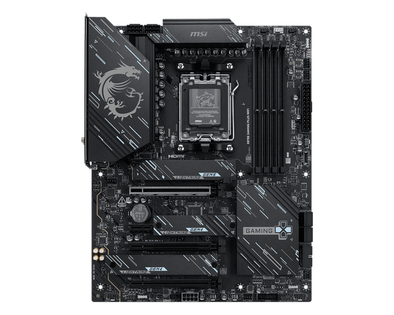 MSI X870E GAMING PLUS WIFI ATX MOTHERBOARD - SWIFT PERIPHERALS1094710