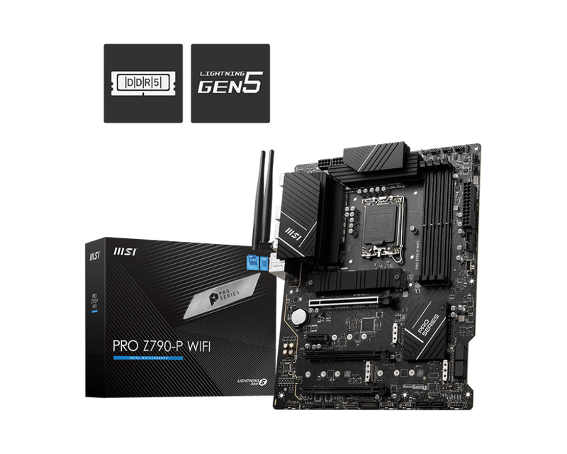 MSI Z790 - P PRO WIFI DDR5 INTEL LGA1700 MOTHERBOARD - SWIFT PERIPHERALS1083174