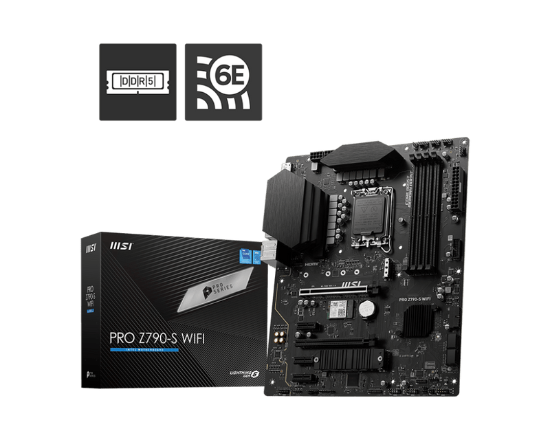 MSI Z790 - S PRO WIFI DDR5 INTEL LGA1700 MOTHERBOARD - SWIFT PERIPHERALS1086796