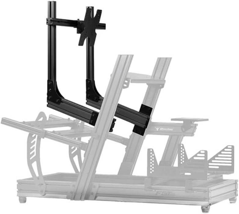 NEXT LEVEL RACING F - GT ELITE DIRECT MONITOR MOUNT - CARBON GREY (NLR - E014), BLACK - SWIFT PERIPHERALS1091627