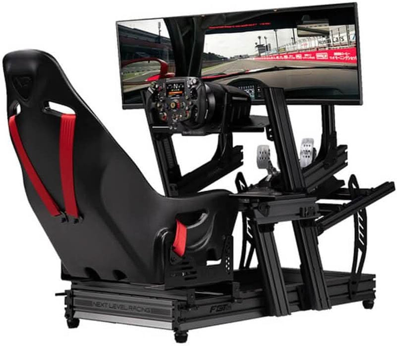 NEXT LEVEL RACING F - GT ELITE DIRECT MONITOR MOUNT - CARBON GREY (NLR - E014), BLACK - SWIFT PERIPHERALS1091627