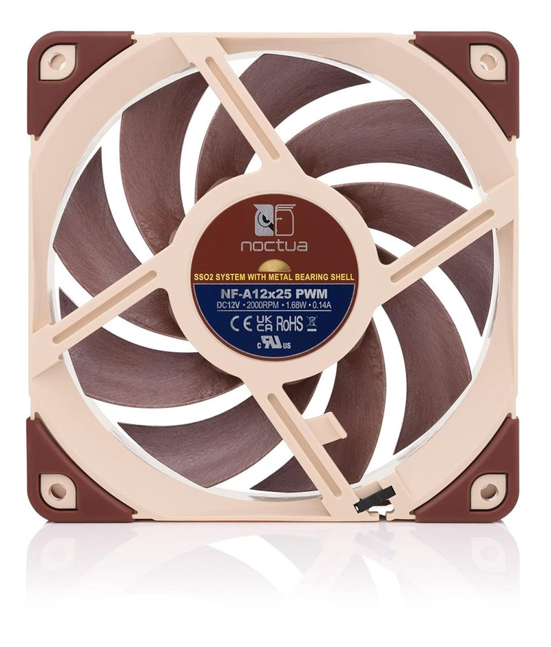 NOCTUA NF - A12X25 120X120X25MM 4 - PIN PWM 2000RPM CASE FAN/CASE COOLER - SWIFT PERIPHERALS1092186