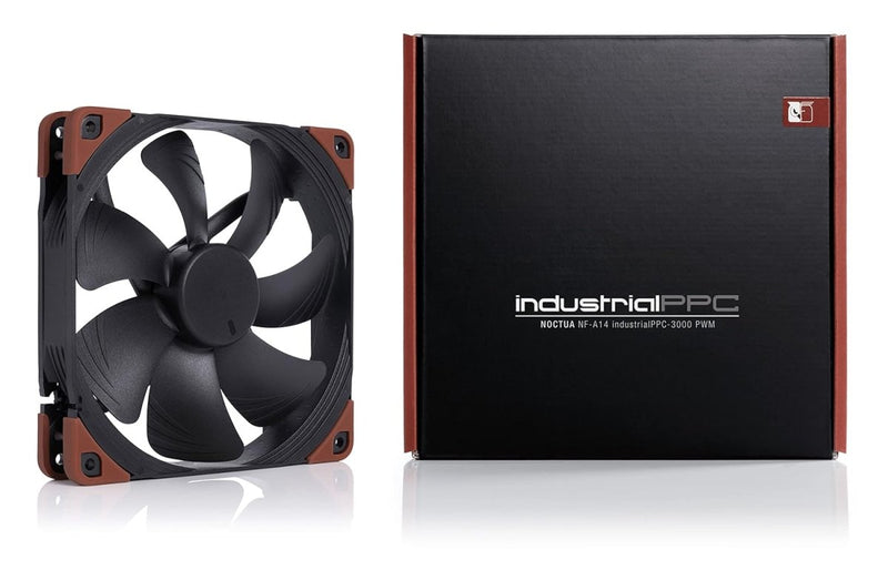 NOCTUA NF - A14 INDUSTRIAL PPC 140X140X25MM 4 - PIN PWM 3000RPM CASE FAN/CASE COOLER - SWIFT PERIPHERALS1092239