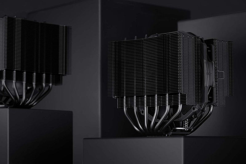 NOCTUA NH - D15S CHROMAX.BLACK, PREMIUM DUAL - TOWER CPU COOLER WITH NF - A15 PWM 140MM FAN (BLACK) - SWIFT PERIPHERALS1090042