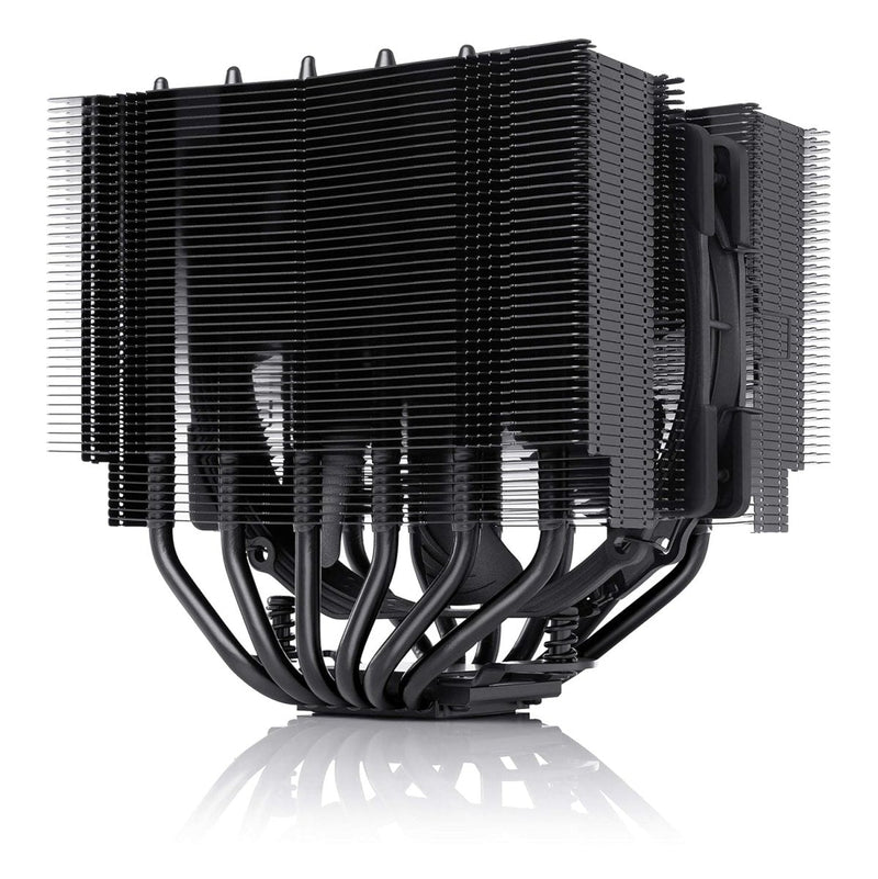 NOCTUA NH - D15S CHROMAX.BLACK, PREMIUM DUAL - TOWER CPU COOLER WITH NF - A15 PWM 140MM FAN (BLACK) - SWIFT PERIPHERALS1090042