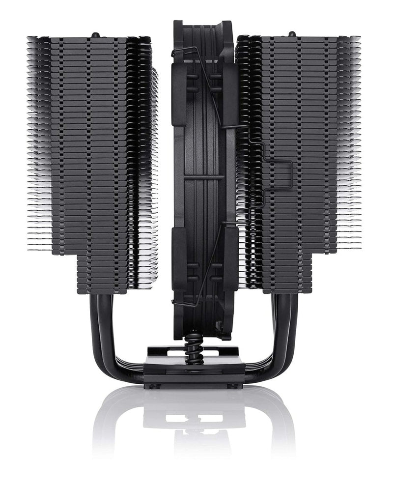 NOCTUA NH - D15S CHROMAX.BLACK, PREMIUM DUAL - TOWER CPU COOLER WITH NF - A15 PWM 140MM FAN (BLACK) - SWIFT PERIPHERALS1090042