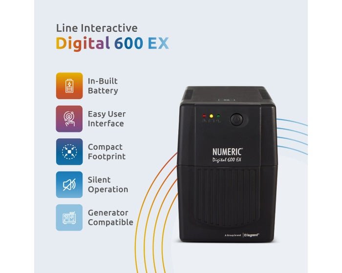 NUMERIC 600VA UPS - SWIFT PERIPHERALS101892