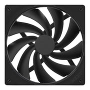NZXT 140MM QUIET AIRFLOW FANS - SINGLE PACK (BLACK) - RF - Q14SF - B2 - SWIFT PERIPHERALS1092199