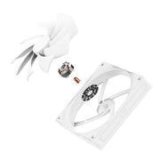 NZXT 140MM QUIET AIRFLOW FANS - SINGLE PACK (WHITE) - RF - Q14SF - W2 - SWIFT PERIPHERALS1092200