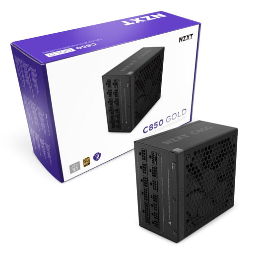 NZXT 850W C850 80 PLUS GOLD FULLY MODULAR SMPS ATX 3.1 PA - 8G2BB - UK - SWIFT PERIPHERALS101836