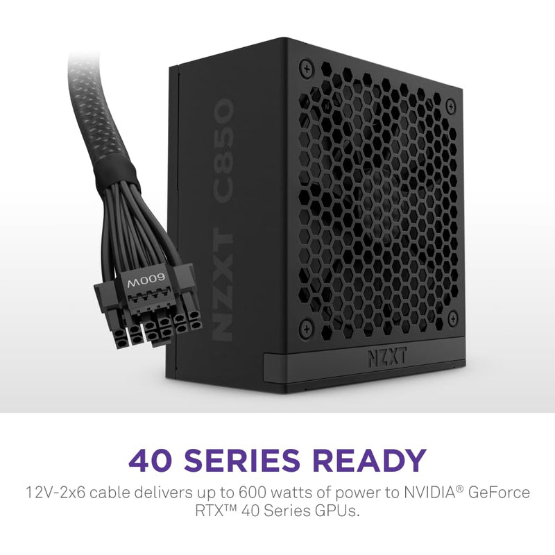NZXT 850W C850 80 PLUS GOLD FULLY MODULAR SMPS ATX 3.1 PA - 8G2BB - UK - SWIFT PERIPHERALS101836