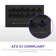 NZXT 850W C850 80 PLUS GOLD FULLY MODULAR SMPS ATX 3.1 PA - 8G2BB - UK - SWIFT PERIPHERALS101836