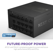NZXT C1500 1500 WATT 80 PLUS PLATINUM ATX 3.1 SMPS - SWIFT PERIPHERALS1090612