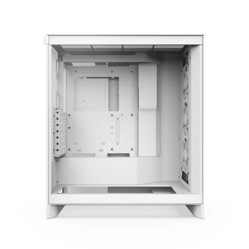 NZXT CHASSIS H SERIES H7 (2024) FLOW WITHOUT PSU WHITE COLOR - CM - H72FW - 01 - SWIFT PERIPHERALSNZXT0235