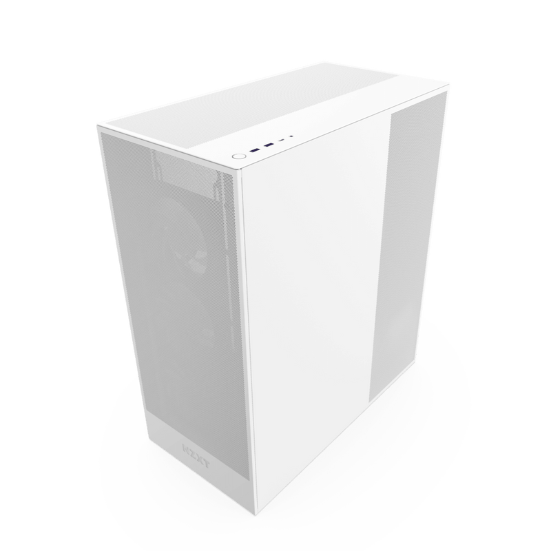 NZXT CHASSIS H SERIES H7 (2024) FLOW WITHOUT PSU WHITE COLOR - CM - H72FW - 01 - SWIFT PERIPHERALSNZXT0235