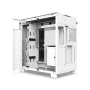 NZXT CHASSIS H SERIES H9 FLOW EDITION ATX MID TOWER CHASSIS ALL WHITE(CM - H91FW - 01) - SWIFT PERIPHERALS1084053