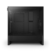 NZXT CHASSIS H5 FLOW (2024) COMPACT MID - TOWER ATX CASE - ALL BLACK - CC - H52FB - 01 - SWIFT PERIPHERALSNZXT0242