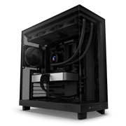 NZXT CHASSIS H6 FLOW (2023) COMPACT DUAL - CHAMBER ATX CASE W/O PSU - ALL BLACK - CC - H61FB - 01 - SWIFT PERIPHERALS1092191