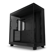 NZXT CHASSIS H6 FLOW (2023) COMPACT DUAL - CHAMBER ATX CASE W/O PSU - ALL BLACK - CC - H61FB - 01 - SWIFT PERIPHERALS1092191