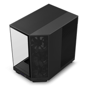NZXT CHASSIS H6 FLOW (2023) COMPACT DUAL - CHAMBER ATX CASE W/O PSU - ALL BLACK - CC - H61FB - 01 - SWIFT PERIPHERALS1092191