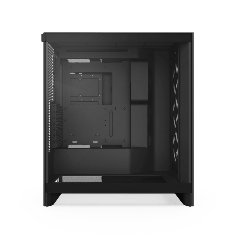 NZXT CHASSIS H7 FLOW RGB (2024) MID - TOWER ATX CASE - ALL BLACK - CM - H72FB - R1 - SWIFT PERIPHERALS1094562