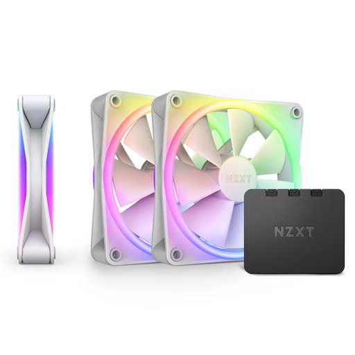 NZXT F120 RGB DUO 120MM CABINET FAN (TRIPLE PACK) - SWIFT PERIPHERALS1090616