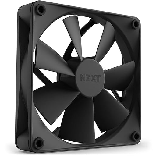 NZXT F120P - 120MM STATIC PRESSURE FANS - SINGLE BLACK (RF - P12SF - B1) - SWIFT PERIPHERALS1093737