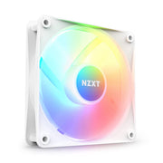 NZXT F120RGB CORE - 120MM HUB - MOUNTED RGB FAN - SINGLE PACK (WHITE) - RF - C12SF - W1 - SWIFT PERIPHERALS1093735